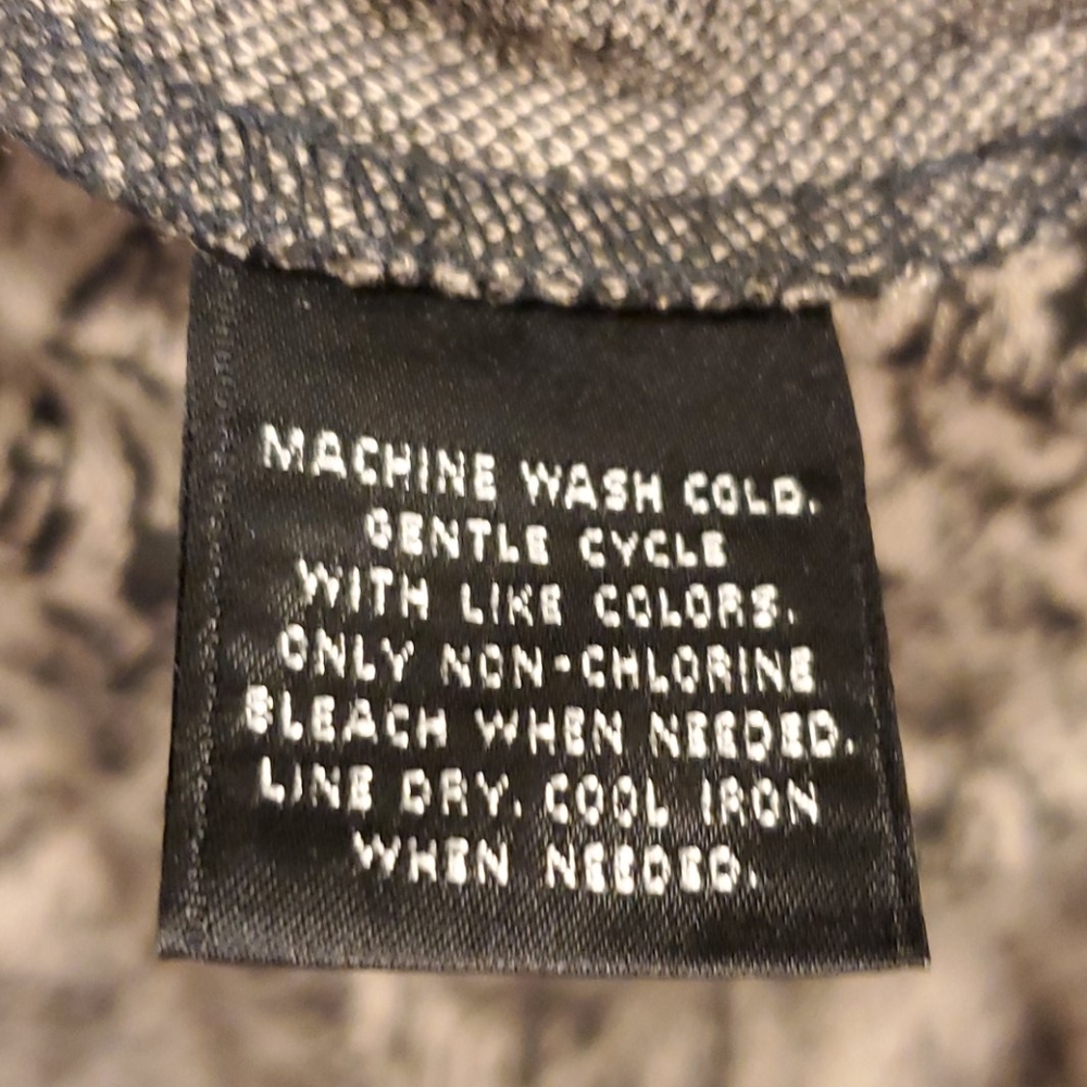 Style and Co Stretch Black Brown Snake Skirt 0X NWT - Picture 8 of 10